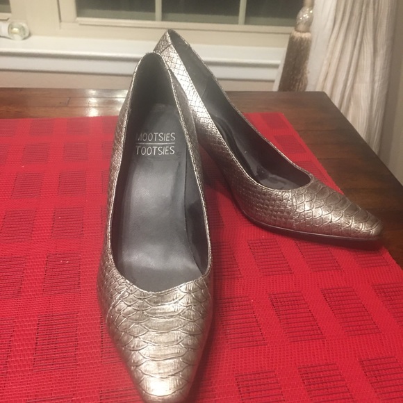 HIGH HEEL SNAKE LEATHER - Picture 2 of 4